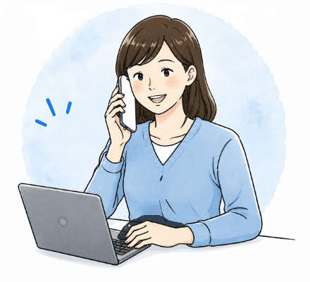STEP1 お電話・無料説明会予約